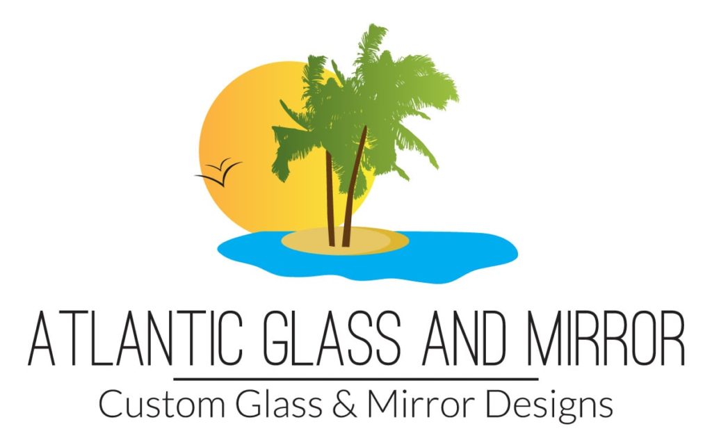 Atlantic Glass and Mirrors Logo Design