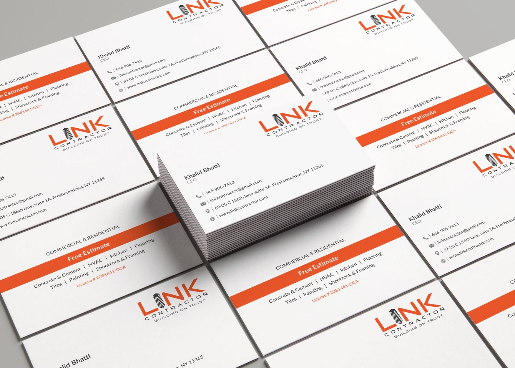 Business Card Design Presentation